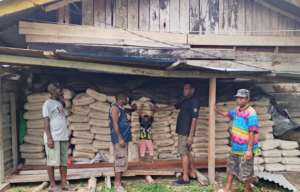 Peduli Rumah Ibadah, BMP RI DPC Mimika Bantu Pembangunan Gereja di SP3